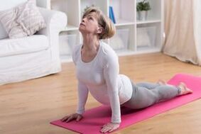 Вежбе код куће за уклањање остеохондрозе грлића материце